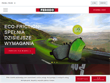 Tablet Screenshot of ferodo.pl