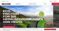 Desktop Screenshot of ferodo.de