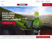 Tablet Screenshot of ferodo.com